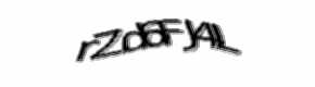 Security check image, please type the characters shown