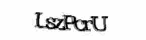 Security check image, please type the characters shown